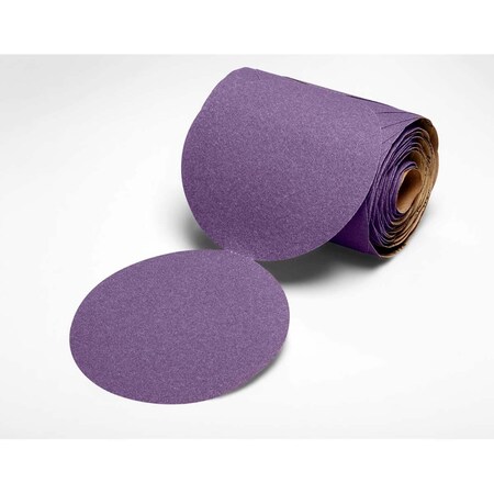 3M Cubitron Ii Stikit Film Disc Roll 775L, 220+, 6 In X Nh, Die 600Z, 100 Discs Per Roll 7100067078